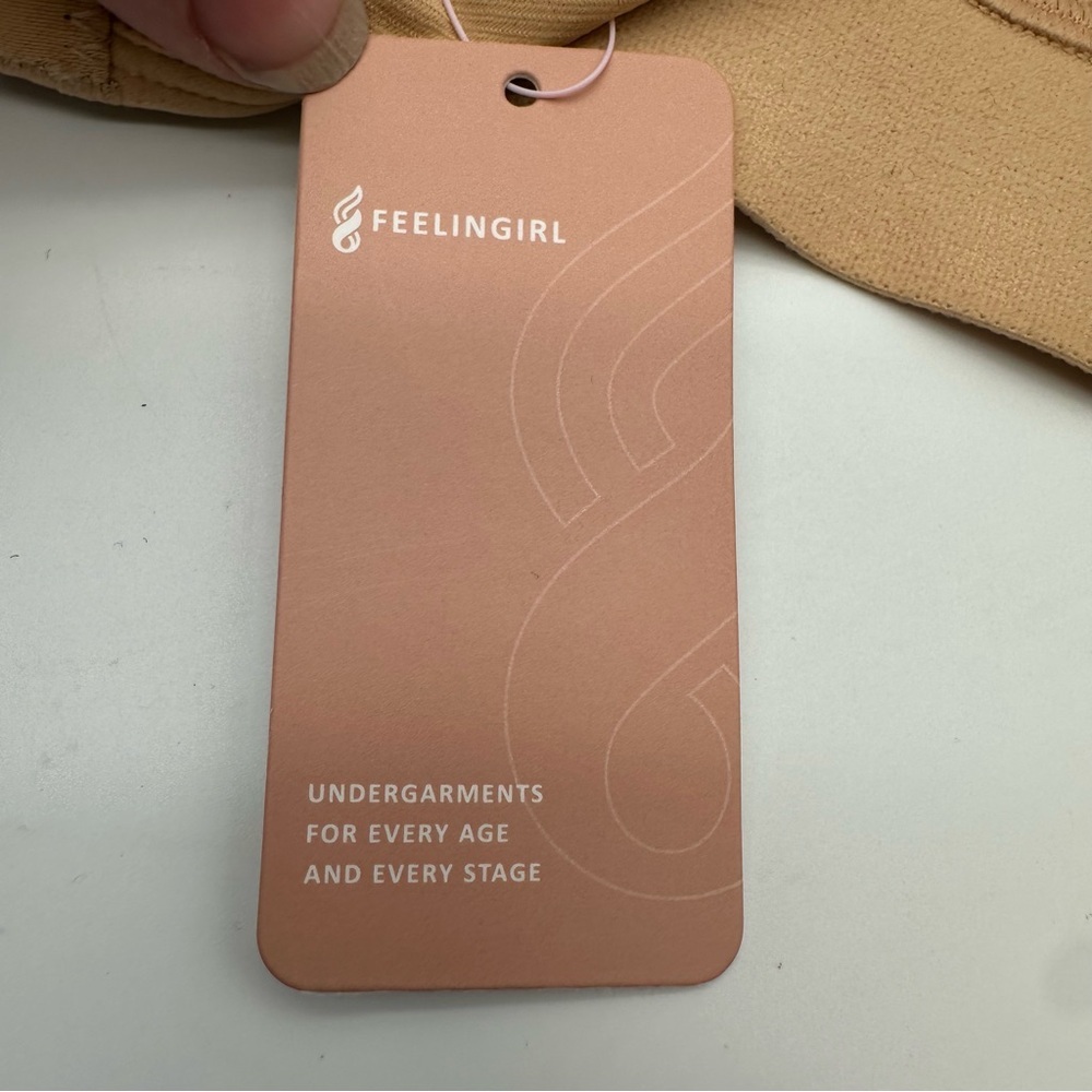 Feelingirl Post-surgical Full Coverage Tan Support Bra - Picture 7 of 9